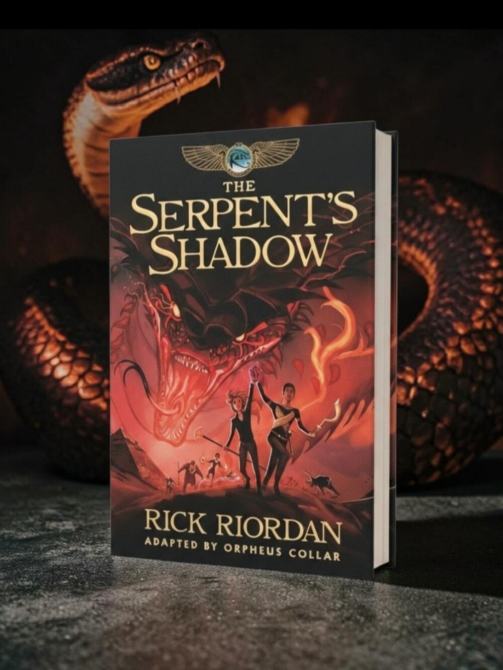 2017 The Serpent's Shadow: The Graphic Novel (The Kane Chronicles) Third Volume.